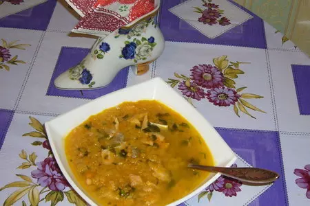 Суп рыбный густой... с чечевицей: шаг 4