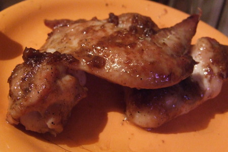 Куриные крылья и голени в остром маринаде, жаренные на решетке: шаг 3