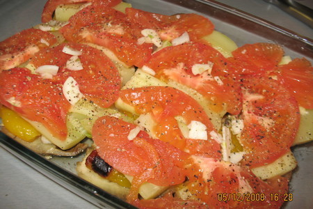 Овощи в томатном желе.: шаг 5