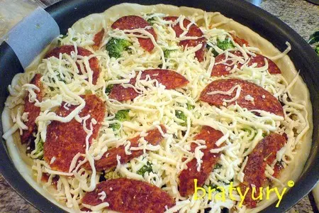 Chicago style pizza at pizzeria uno - пицца, которая мне очень понравилась: шаг 6