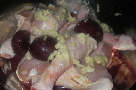 Куриные голени в сливовом маринаде: шаг 1