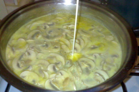 Нежный грибной крем-суп (желтенький): шаг 6