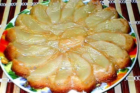 Грушевый  десерт: шаг 7