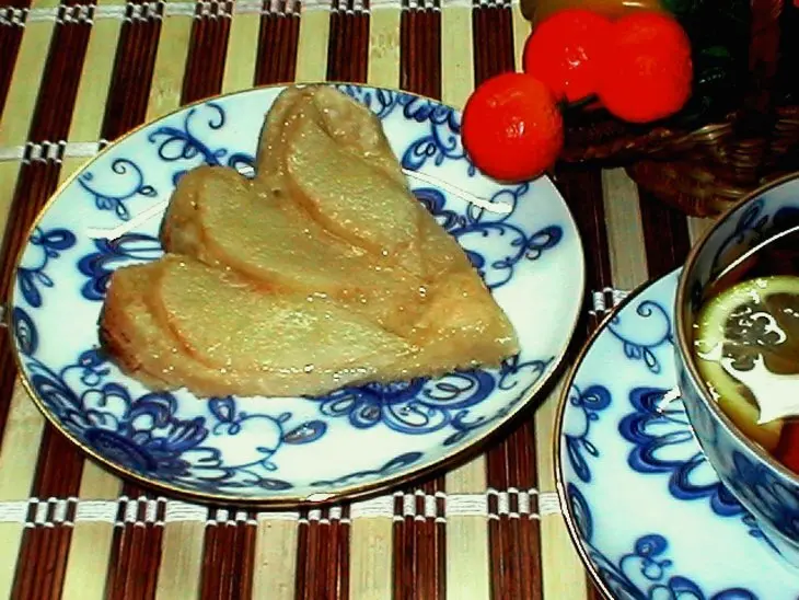 Грушевый  десерт: шаг 8