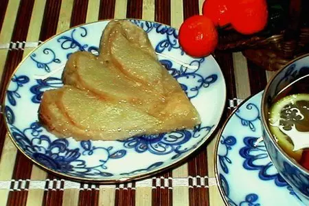 Грушевый  десерт: шаг 8