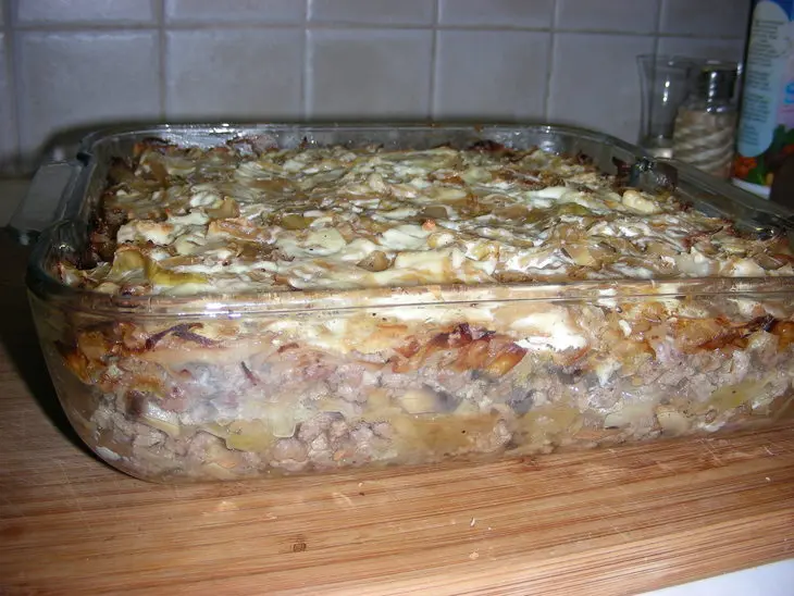 Капустная запеканка с мясом: шаг 1