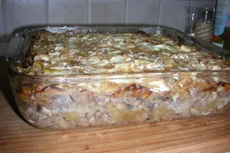Капустная запеканка с мясом: шаг 1