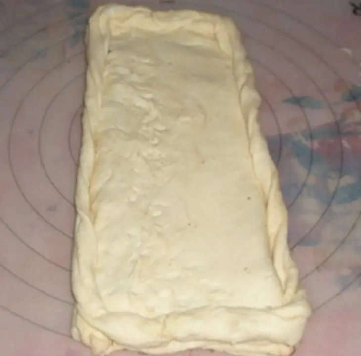 Слоеный десерт из груш с шоколадом: шаг 3