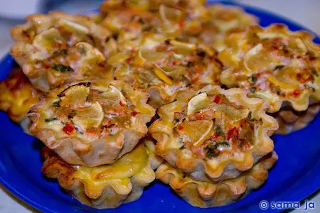 Перепечи с разными начинками: шаг 8