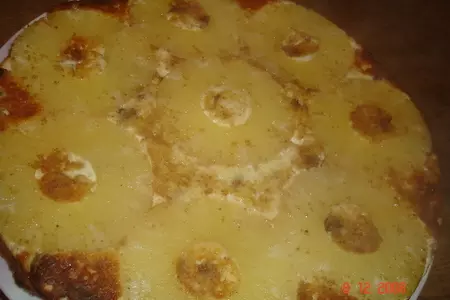 Запеканка творожная с ананасом: шаг 7