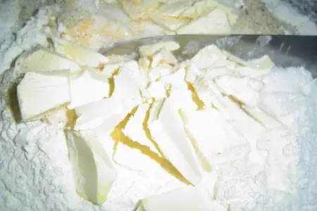 Рождественское печенье "пирамидка"-plätzchen "spitzbuben": шаг 1