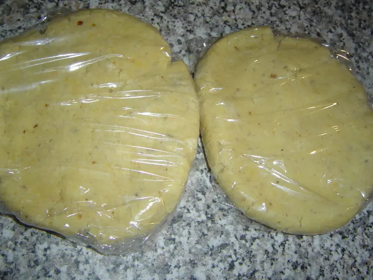 Рождественское печенье "пирамидка"-plätzchen "spitzbuben": шаг 3