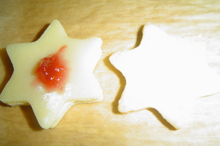 Рождественское печенье "марципановые звёздочки"-"marzipansterne": шаг 3