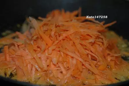 Салат с ашлянфу и овощами.: шаг 6