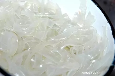 Салат с ашлянфу и овощами.: шаг 7