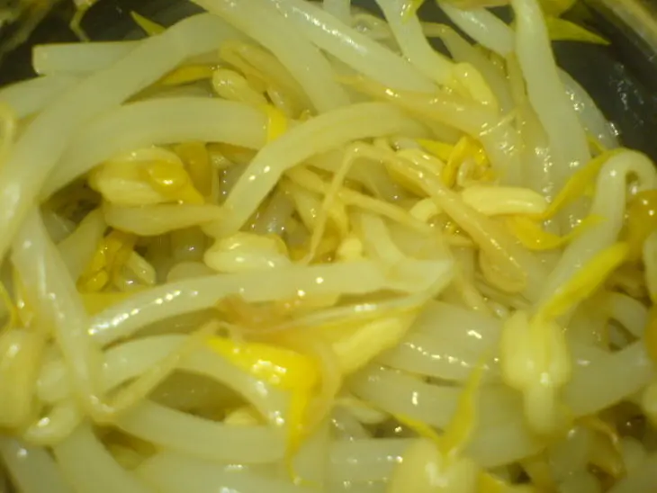 Мясо, соя и сырная корочка: шаг 1