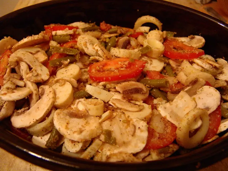Скоро новый год-рыба запеченая с овощами: шаг 5