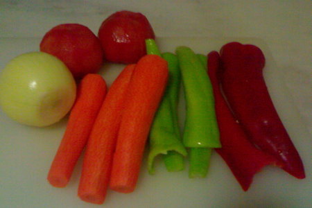 Икра овощная-витаминная ( вариант ): шаг 1