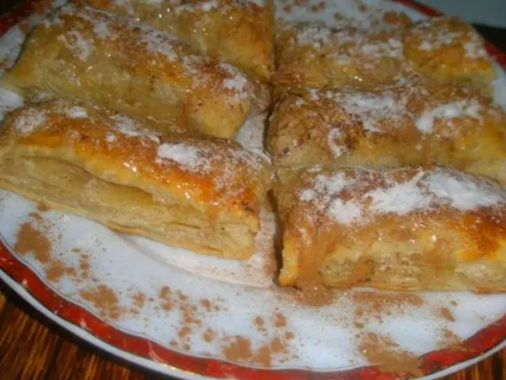 Пирожочки с персиками: шаг 1