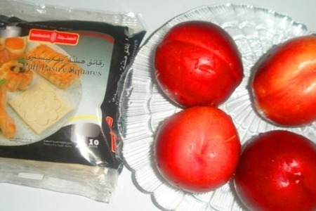 Пирожочки с персиками: шаг 3