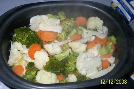Картофель с овощами: шаг 2