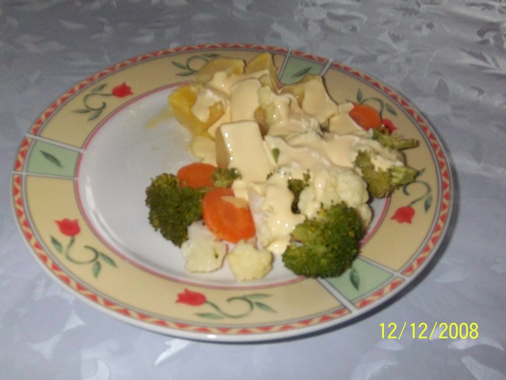 Картофель с овощами: шаг 4