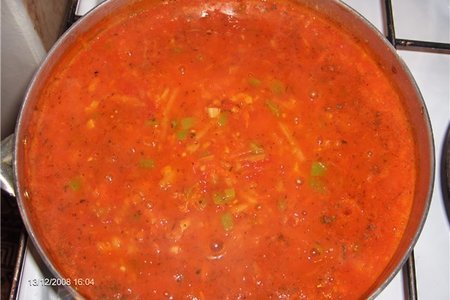 Томатный суп: шаг 1