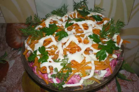 Салат "дракоша": шаг 6