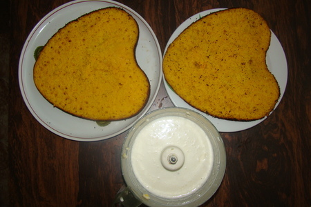 Торт с морковкой и лимонным кремом(вариант): шаг 3