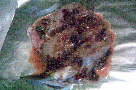 Куриный окорочок и рыбка в рубиновом маринаде .: шаг 5