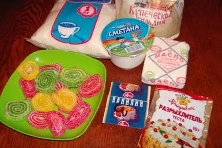 Пирог к чаю "мармеладный": шаг 1