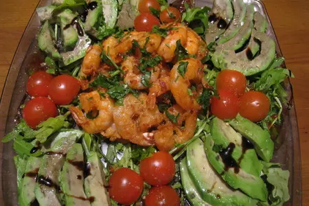 Легкая постная закуска с креветками: шаг 1