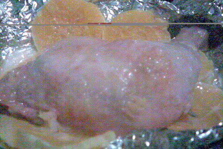Куриный окорочок с апельсином (экспресс-метод): шаг 6