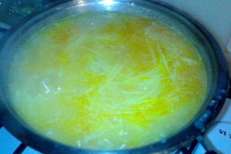 Нежный куриный крем-суп: шаг 4