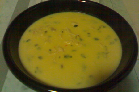 Нежный куриный крем-суп: шаг 8