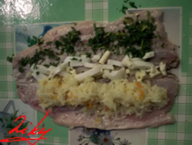 Рулет из пеляди (сырка): шаг 6
