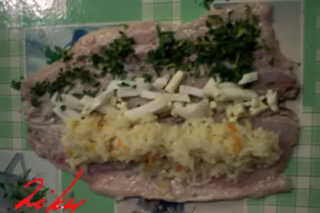 Рулет из пеляди (сырка): шаг 6
