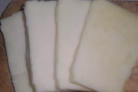 Жареный сыр из моцареллы: шаг 1