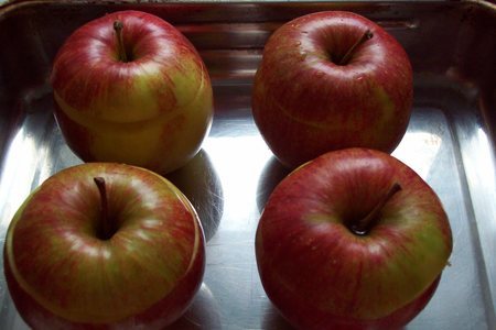 Печеные яблоки с ванильным кремом: шаг 6