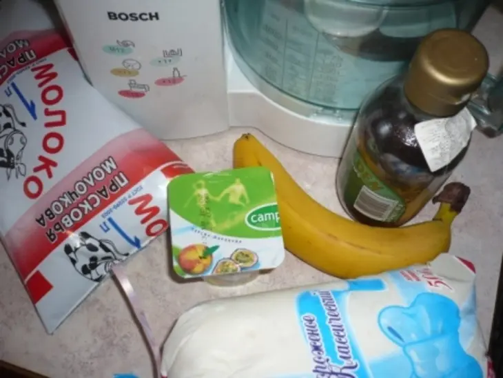 Коктейль молочный и молочно-алкогольный: шаг 1