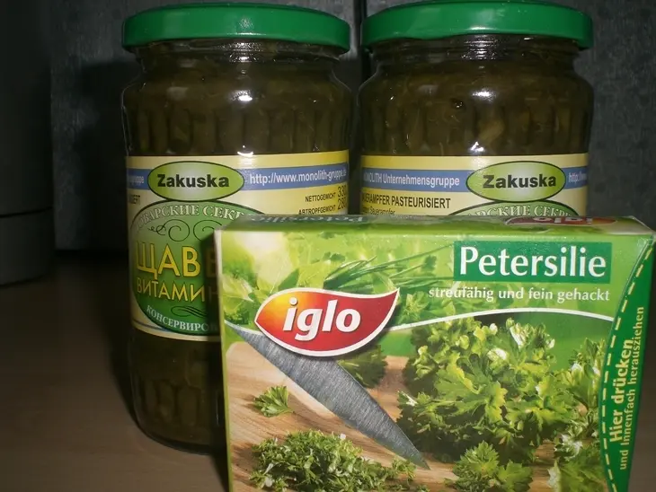 Суп из  щавеля: шаг 2