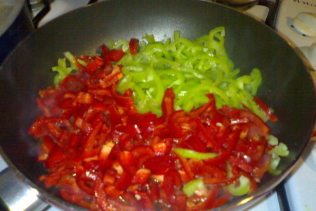 Кремово-овощной соус для макарон: шаг 2