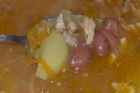 Фасолевый суп (любименький для ленивеньких): шаг 2