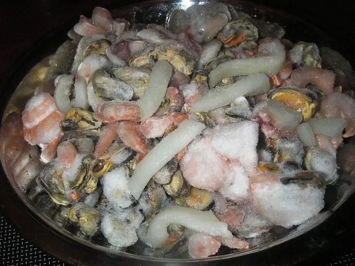 Паста с фенхелем и морепродуктами: шаг 1