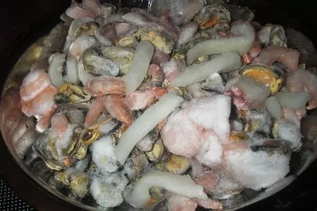 Паста с фенхелем и морепродуктами: шаг 1