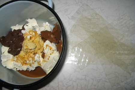 Чиз-кейк карамельно-ореховый (холодный): шаг 2