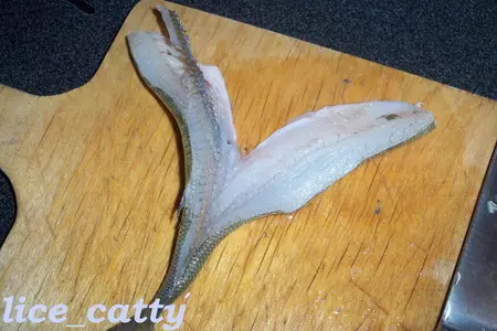 Рулетики из корюшки: шаг 2