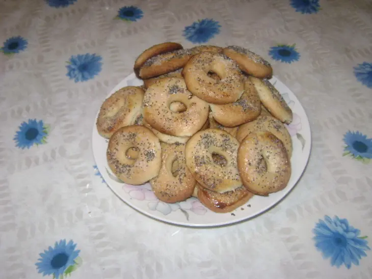 Печенье " кольца ": шаг 3