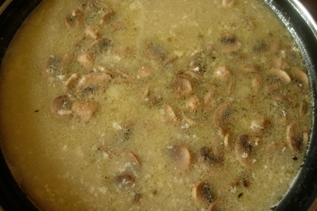 Суп-пюре с грибами «первый снег».: шаг 7