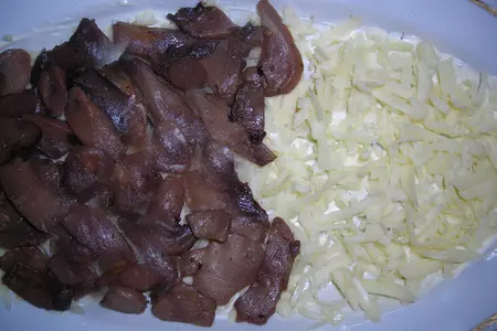 Салат «отличный» с сыром и  ананасами: шаг 1